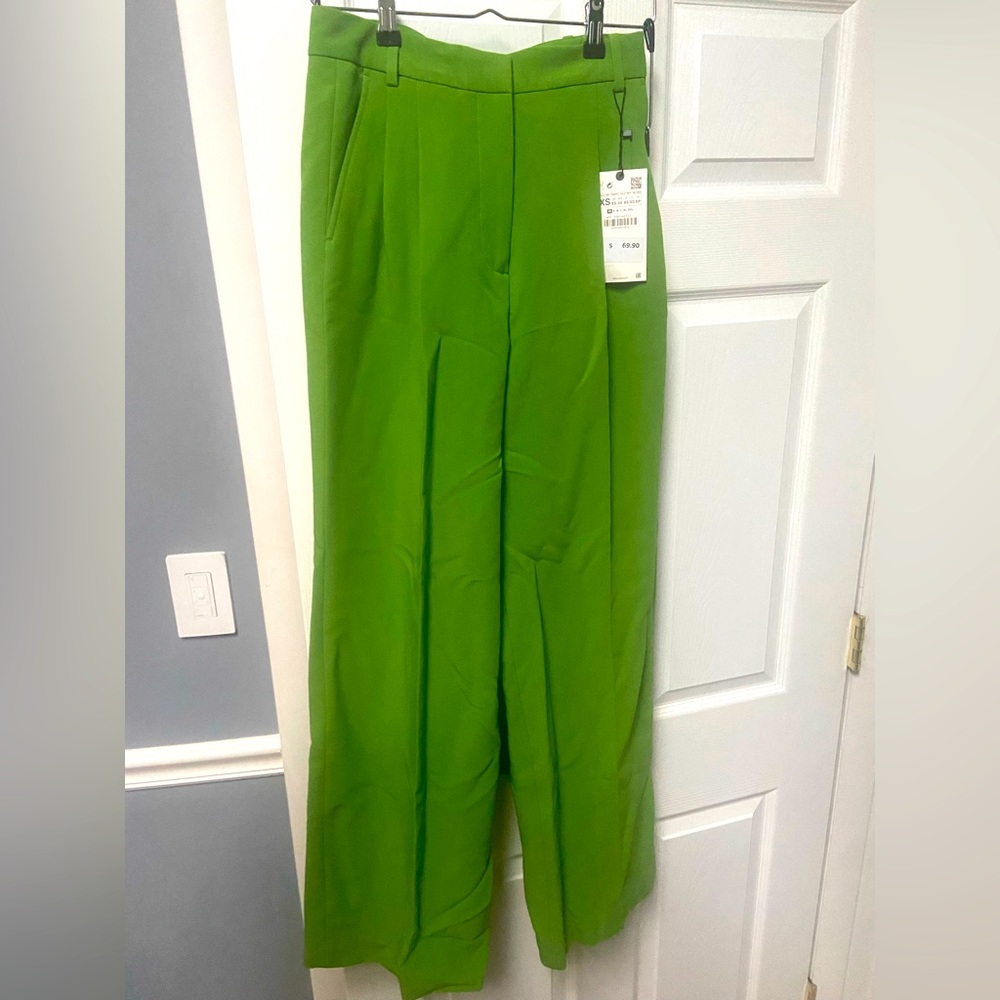Zara Green Trousers
